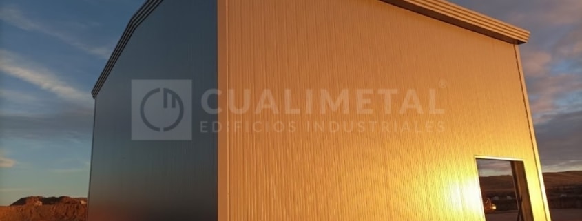 Nave modular prefabricada. (Cuenca, España) Cualimetal