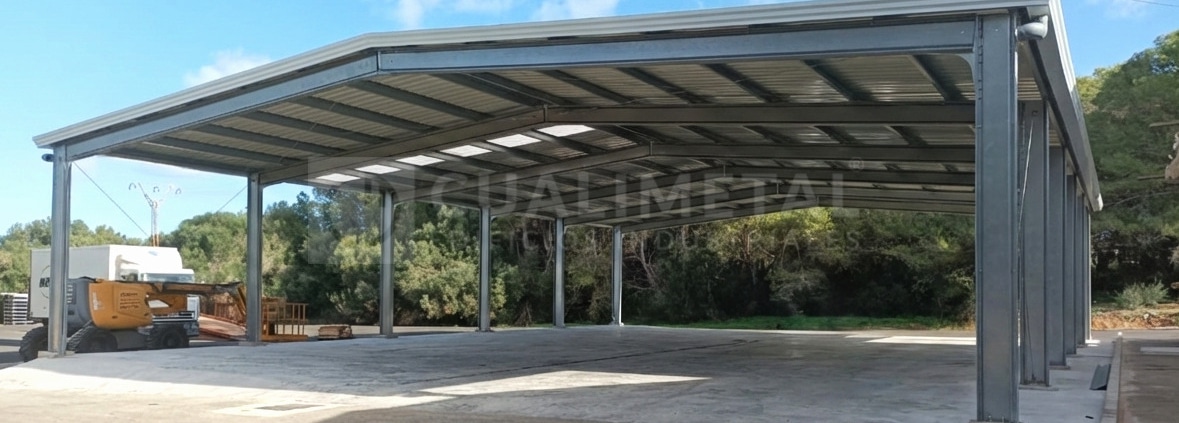 Nave metálica modular. 500m2 (Menorca, España) Cualimetal 1