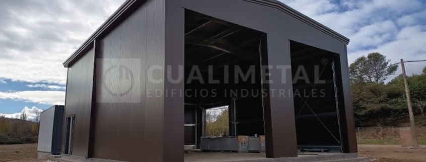 Nave metálica modular ECORAPID® en Palencia Cualimetal 1