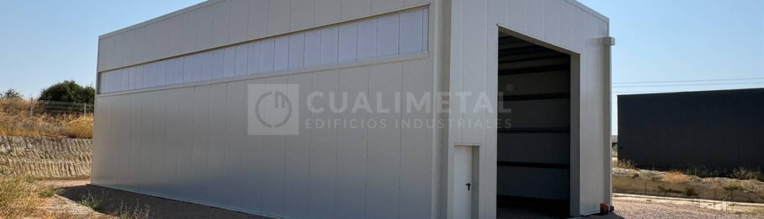 Nave prefabricada metálica 200m2. Mèze (Francia) Cualimetal 13
