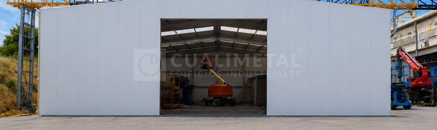 Nave industrial metálica 300m2. Murieta, Navarra (España) | Cualimetal 1